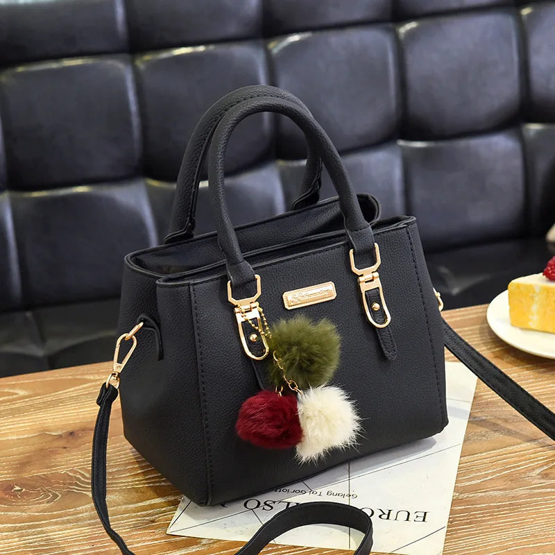 2024 new casual work clothing and shopping multi-purpose hot-selling handbag women's bag fashionable and versatile PU leather...