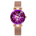 SENO Ocean Star Women Crystal Watch 2024 Top Brand Luxury Rose Gold Women Bracelet Watch for Ladies Wrist Watch Relogio Feminino